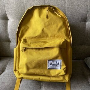 Mustard/yellow Herschel backpack
